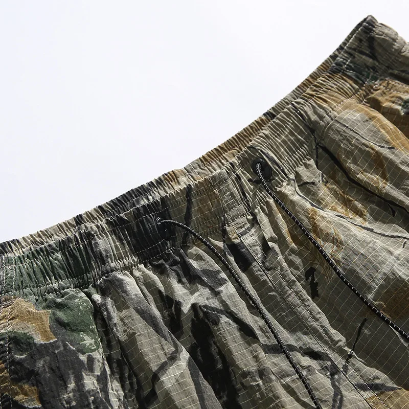 Laufshorts für Herren aus technischem Camouflage-Gewebe