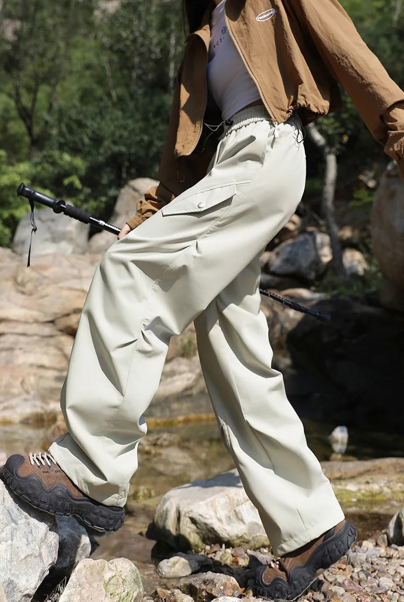 Damen-Trekkinghosen, innen warm