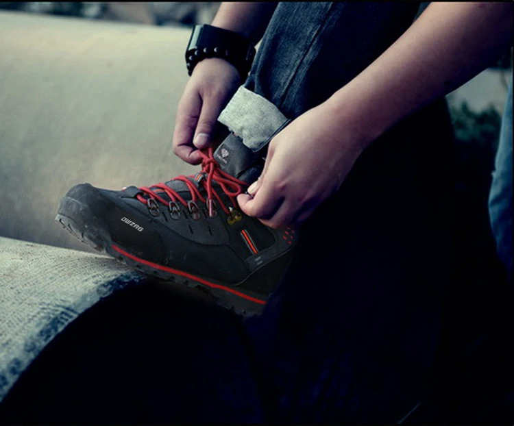 Rutschfeste Trekkingschuhe, Knöchelschutz