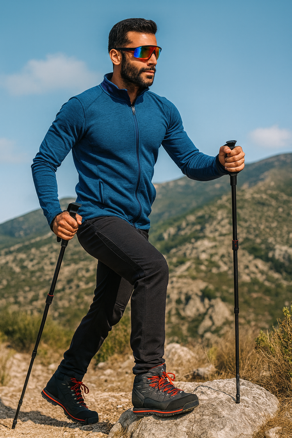 Rutschfeste Trekkingschuhe, Knöchelschutz