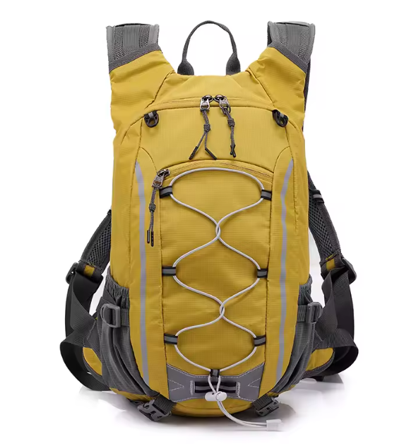 Wasserabweisender Trekkingrucksack mit vielen Taschen