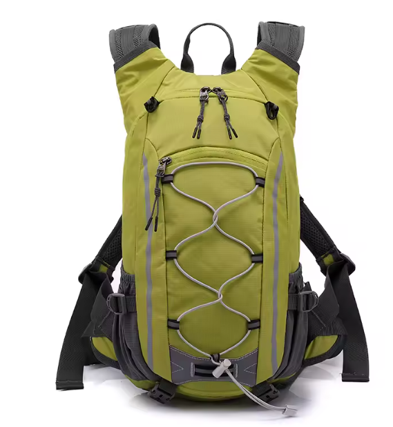 Wasserabweisender Trekkingrucksack mit vielen Taschen